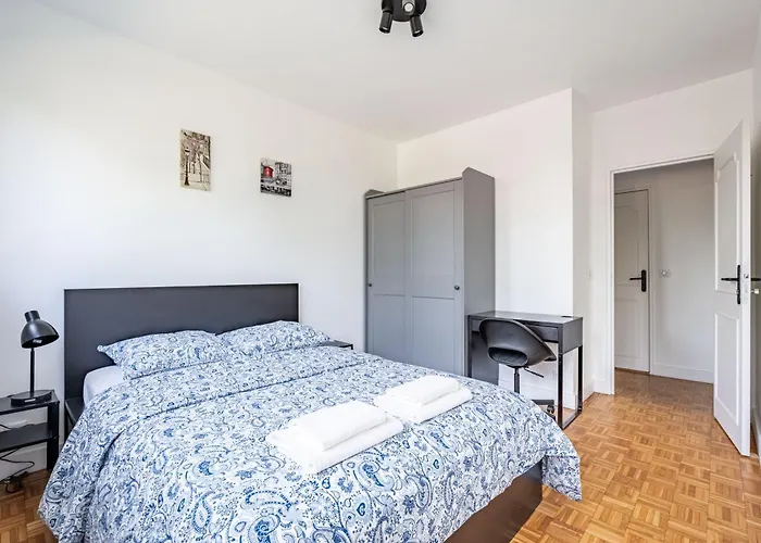 Appartement Lumineux Et Cosy A 15Min De Paris
